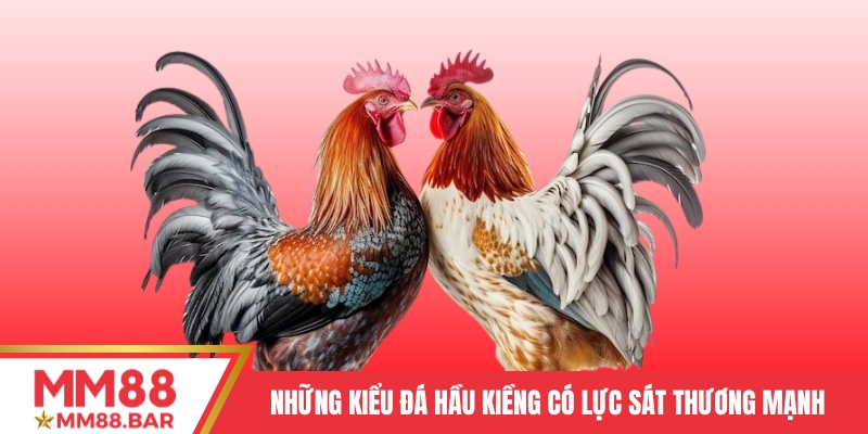 Những kiểu đá hầu kiềng có lực sát thương mạnh